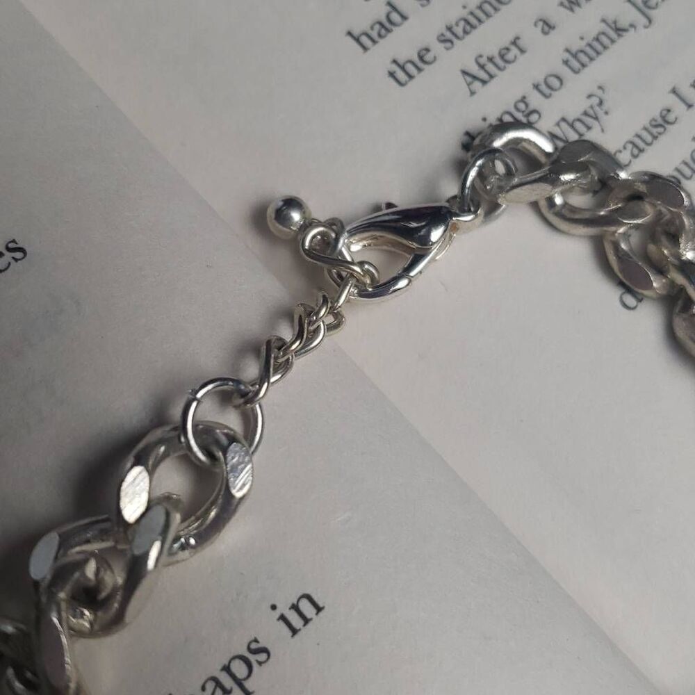 ‎Silver Chain Bracelet - Picture 3 of 6
